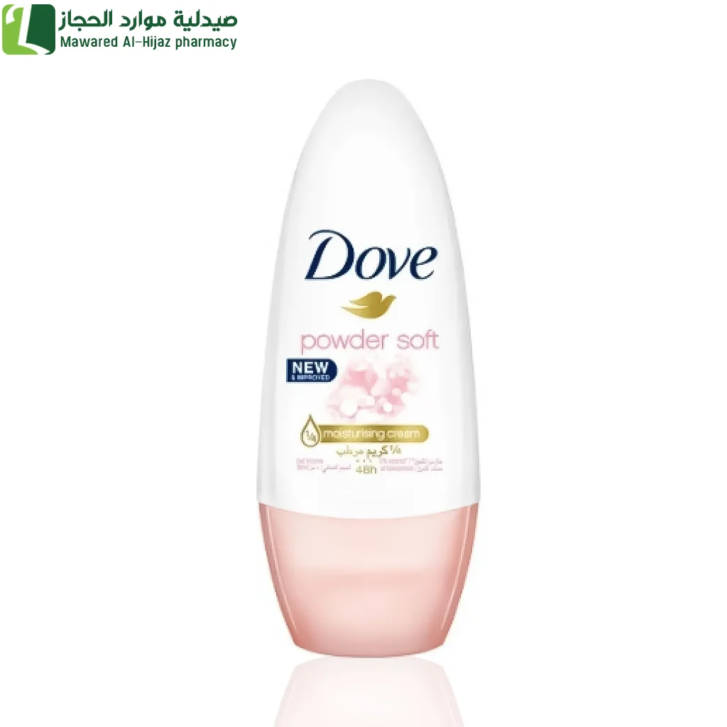 دوف مزيل عرق رول-اون باودر سوفت 50 مل