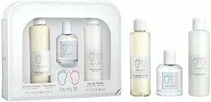 Eau My BB من Eau My BB للأطفال - مجموعة هدايا مكونة من 3 قطع، 2.03 أونصة أو دو سينتور كولونيا سبراي، 6.8 أونصة للاستحمام