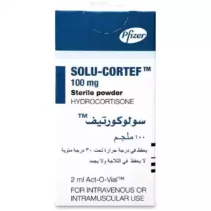 سولوكورتيف 100 مجم 2مل فيال