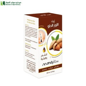 ماندي كير زيت اللوز الحلو للعناية بالشعر والبشرة 125 مل