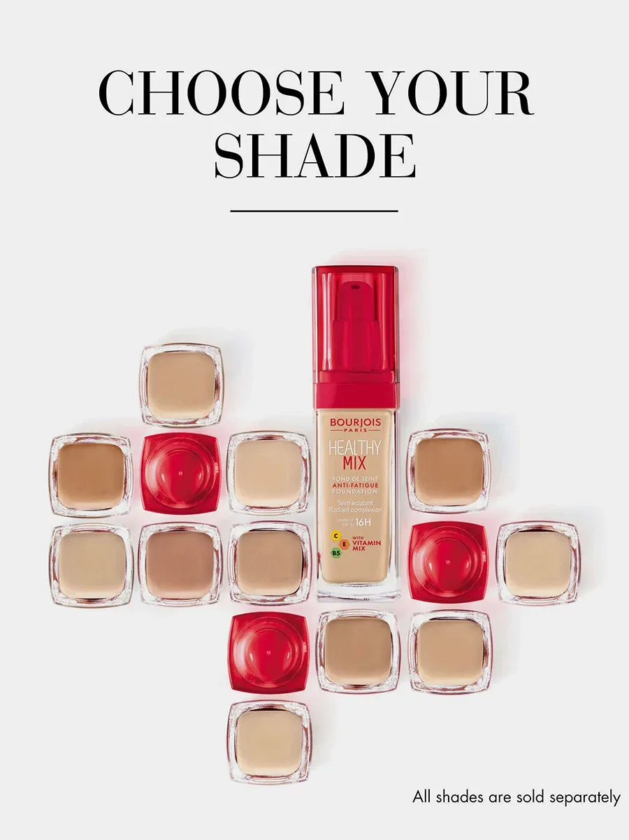 بورجوا كريم اساس هيلثي مكس درجات 51-52-53-54-55-56 - الصورة 4