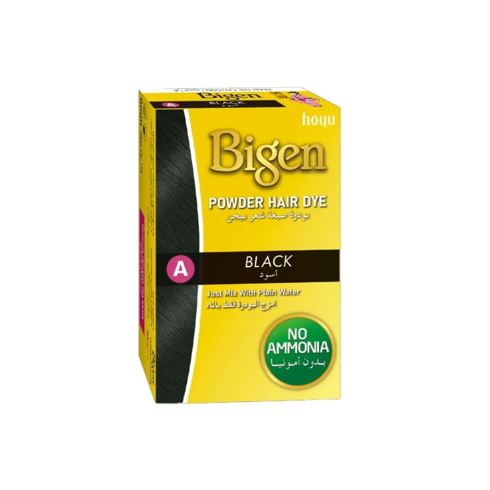 بيجن صبغة شعر بودرة لون اسود 6 جم