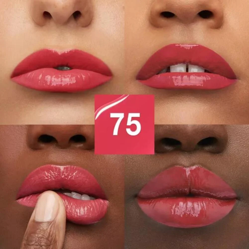 ريل بيوتي سوبرستاي فينيل انك احمر شفاه لون كابتي فاتيت - الصورة 2