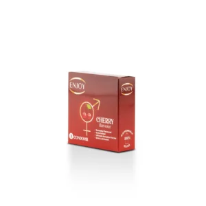 انجوي واقي ذكري 3 كندم بنكهة الكرز