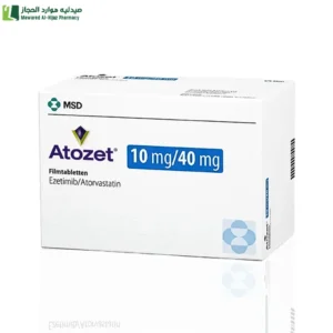 اتوزت 10 أتورفاستاتين على خفض الكوليسترول