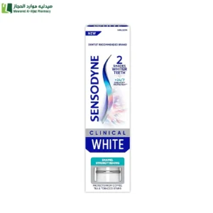 سنسوداين معجون اسنان كلينيكال وايت تقوية طبقة المينا 75 مل