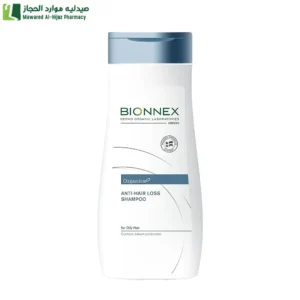 بيونكس أورجانيكا شامبو مضاد لتساقط الشعر الدهني - 300 مل تحفيز نمو الشعر شامبو ضد تساقط الشعر شامبو التحكم في الدهون شامبو مكونات طبيعية شامبو خالي من السلفات