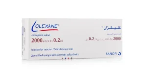 كليكزان 2000 وحدة دولية علاج الجلطات الوقاية من الجلطات السيولة الدموية الانضمام الرئوي دواء مميع لدم