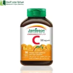 جاميسون
  فيتامين سي, Vitamin C 500mg, أقراص مضغ, تقوية المناعة, نضارة البشرة, Jamieson