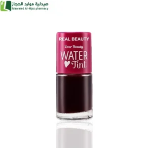 ريل بيوتي دير دارلينج جل مائي ملون للشفاه احمر ترطيب وتنعيم الشفا ه تينت السائل المرطب بنكهة الفواكه المنعشة.