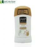 بيور بيوتي مزيل عرق ستيك مؤخر لنمو الشعر مفتح ومقاوم للتعرق 50 جم مزيل عرق ستيك مزيل عرق فعال مقاوم للتعرق مفتح البشرة لتفتيح المؤخرة تأخير نمو الشعر التحكم بالرائحة مزيل رائحة الجسم