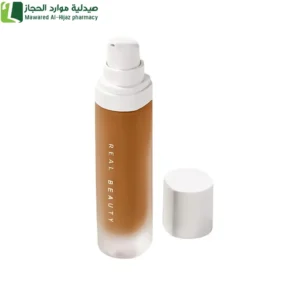 ريل بيوتي كريم أساس كريم أساس ناعم غير لامع يدوم طويلاً ينعم البشرة ويخفف مظهر المسام على الفور