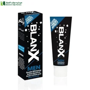 بلانكس معجون أسنان للرجال بتبييض مضاعف .حماية يومية فعالة.