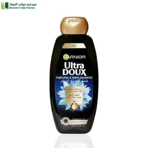 جارنييه الترا دو شامبو لفروة الرأس الحساسة بحبة البركة والفحم 400 مل