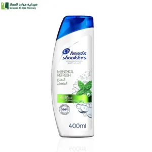 هيد اند شولدرز شامبو ضد القشرة بالنعناع المنعش - 400 مل