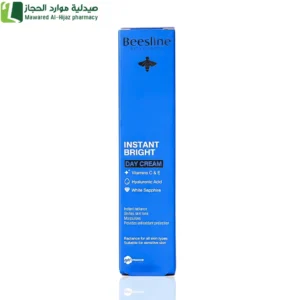 بيزلين إنستانت برايت كريم نهاري يُوحد لون البشرة - 50 مل توحيد لون البشرة كريم نهاري بعامل حماية كريم تفتيح حماية من اشعة الشمس