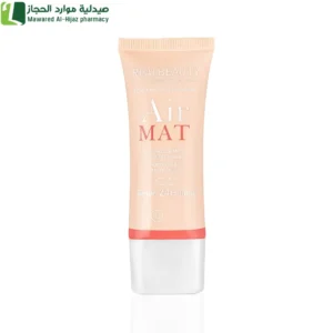 ريل بيوتي اير مات كريم اساس ضد الماء - 2 بشرة ملمس ناعم بدون لمعان ونضارة خالية من العيوب