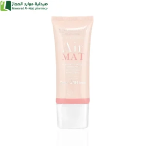 ريل بيوتي اير مات كريم اساس ضد الماء - 4 عرض خاص تغطية كاملة للبشرة بدون شوائب.