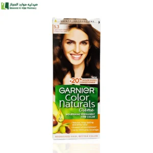 غارنييه كولور ناتشرلز صبغة شعر 5.3 بني ذهبي فاتح