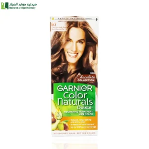 غارنييه كولور ناتشرلز صبغة شعر 6.7 بني شوكولاتة نقي