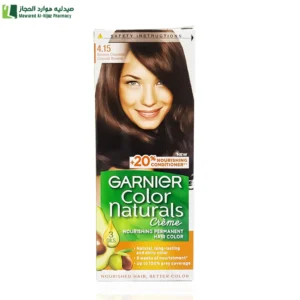 غارنييه كولور ناتشرلز صبغة شعر 4.15 شوكولاتة براوني