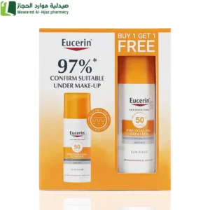 يوسيرين فوتوايج كونترول سائل واقي شمس +SPF50 عرض 50 مل (1+1)