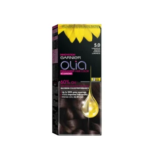 صبغة شعر بني لامع