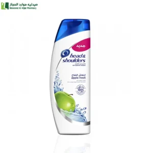 هيد اند شولدرز شامبو ضد القشرة انتعاش التفاح - 190 مل