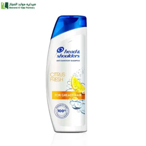 هيد اند شولدرز شامبو ضد القشرة انتعاش الليمون للشعر الدهني - 400 مل
