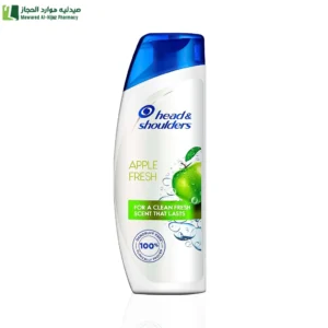 هيد اند شولدرز شامبو ضد القشرة انتعاش التفاح - 600 مل