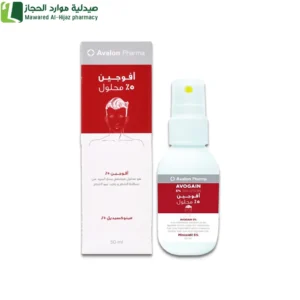 افوجين تساقط شعر صلع وراثي مينوكسيديل شعر ناعم