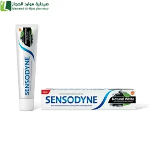 سنسوداين معجون اسنان تبيض طبيعي مع الفحم 75 مل