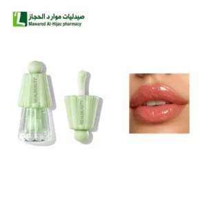 ليب اويل جلوس ريل بيوتي لون اخضر