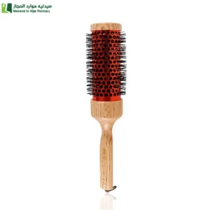 ريل بيوتي فرشاة شعر احترافية بقاعده معدنية لون احمر