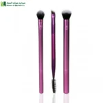 ريل بيوتي RB925 مجموعة فرشاة مكياج للعيون - 3 قطع ستمنحك مكياج عين احترافي وجذاب