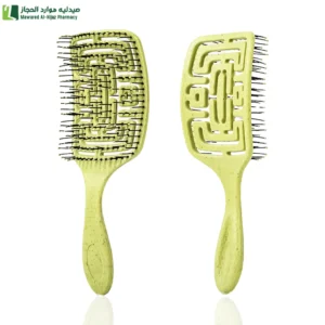 ريل بيوتي فرشاة شعر لفك التشابك ذات فتحات تهوية