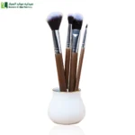 ريل بيوتي 130 مجموعة فرشاة مكياج بيد خشبية شعيرات ناعمة توفر تطبيق سلس.