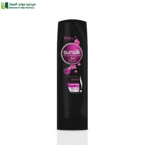 صانسيلك بلسم لشعر أسود متألق - 350 مل