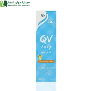 كيوڤي بيبي كريم مرطب للأطفال للبشرة الحساسة والجافة بتركيبة لطيفة تمنح ترطيبًا وراحة تدوم طوال اليوم