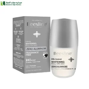 بيزلين مزيل لرائحة العرق رول أون لتفتيح البشرة زيرو المنيوم خالي من العطور حماية 24 ساعة - 50 مل (فردي) تفتيح الابط زيرو المونيوم مزيل تعرق لطيف العناية بالبشرة الحساسة مزيل عرق بدون كحل