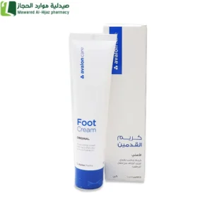 افالون كير كريم القدمين غير معطر مرطب يغذي الجلد ويعمل على تجديد وحماية حاجز الرطوبة في البشرة
