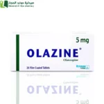 اولازين 5 مجم .مضادات الذهان.فصام• نوبات الهوس المتوسطة إلى الشديدة