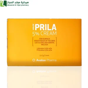 افالون بريلا 5% كريم مخدر موضعي