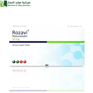 روزافي 10 روزوفاستاتين خفض الدهون المعروفة باسم الكوليسترول والدهون الثلاثية في الدم
