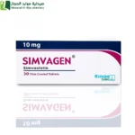 سمفاجن 10 سيمفاستاتين هخفض مستويات الكوليسترول الكلي والكوليسترول الضار .الدهون الثلاثية في الدم.