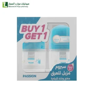 مزيل عرق رول اون ثابت 48 ساعه ترطيب و الحمايه مفعول قوي عنايه يوميه حمايه من التعرق