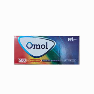 أومول باراسيتامول 500 مجم 20 قرص مسكن الالام خافض للحرارة مسكن للبرد علاج الالام الجسم مسكن امن علاج الحمي خافض للحراراة