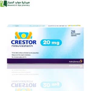 كريستور 20 روسيوفاستاتين تقليل الكوليسترول "الضار" وزيادة الكوليسترول "الجيد".