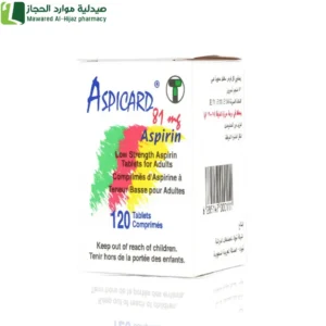 اسبيكار 81 اسبرين مضاد للجلطات حماية القلب سيولة الدم خافض الحراراة ومسكن الوقاية من الجلطات بعد العمليات اسبرين وقائي