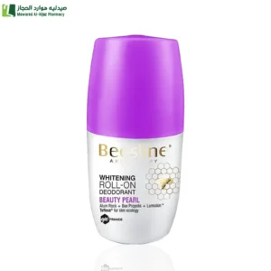 بيزلين مزيل لرائحة العرق رول أون بيوتي بيرل - 50 مل (فردي) مزيل رائحة الجسم حماية من العرق رائحة منعشة استخدام يومي حماية طويلة جسم صحي